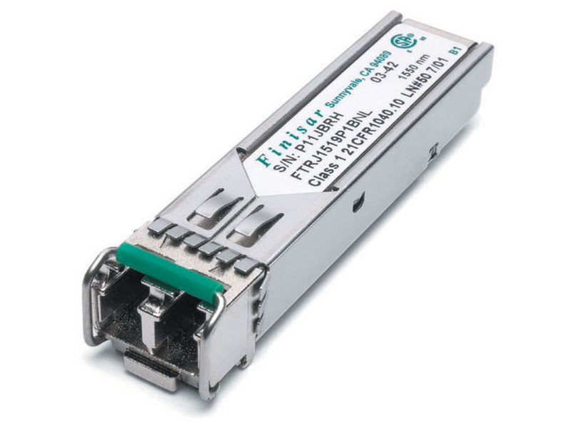 Finisar FTLF1518P1BTL SFP 1250Mbit/s 1550nm Single-mode network transceiver module