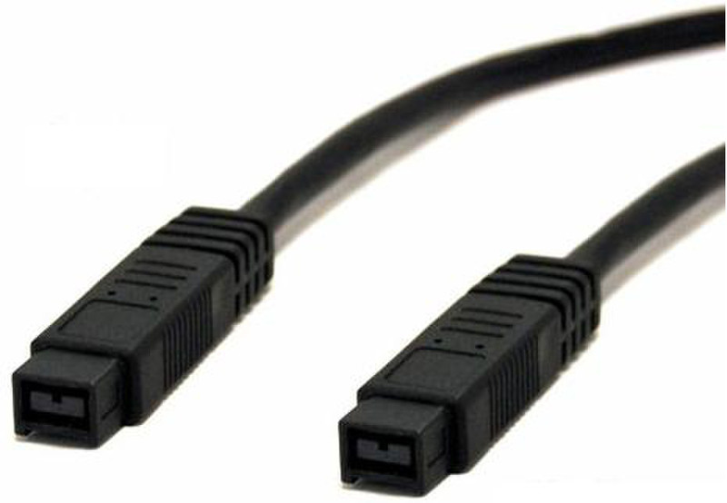 Bytecc 9pin - 9pin FireWire 800 (IEEE1394b) 6ft 1.83m 9-p 9-p Schwarz Firewire-Kabel