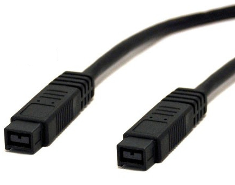 Bytecc FireWire 800 10ft 9pin 3.04m 9-p 9-p Black firewire cable