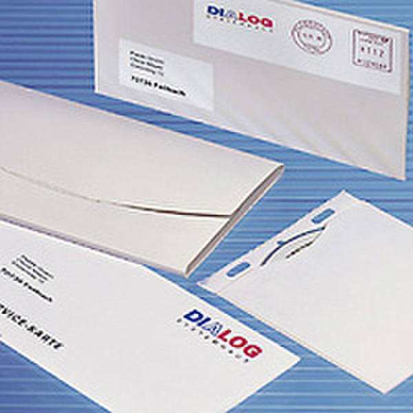 HERMA CD-PostPack mailing envelope detachable archive pocket 10pcs 1discs White