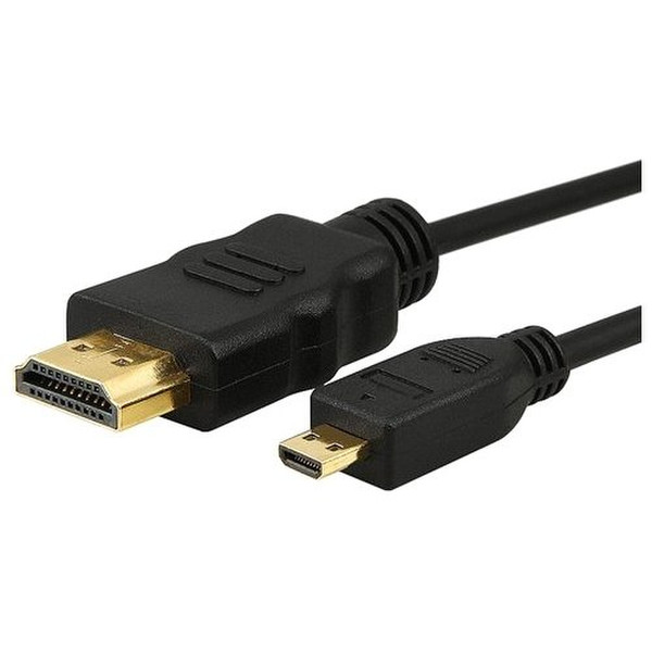 Micropac microHDMI / HDMI, 3ft. 0.9m Micro-HDMI HDMI Schwarz