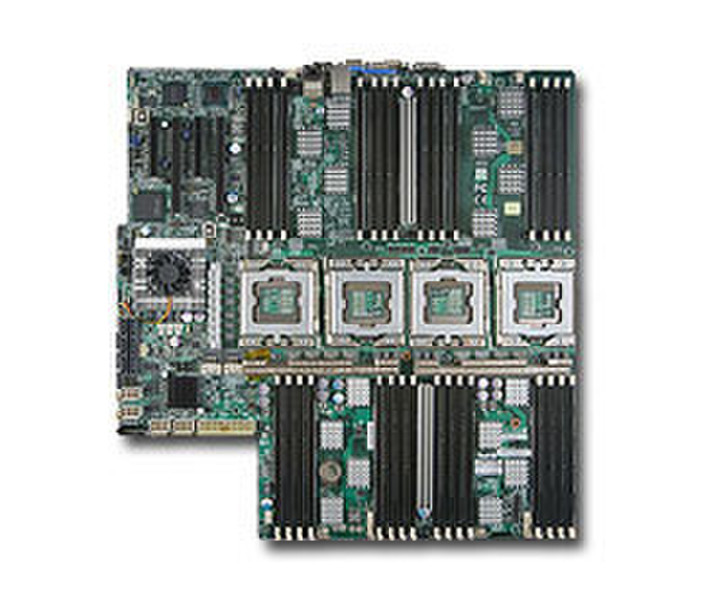 Supermicro X8QBE-F Intel 7500 Socket LS (LGA 1567) материнская плата для сервера/рабочей станции