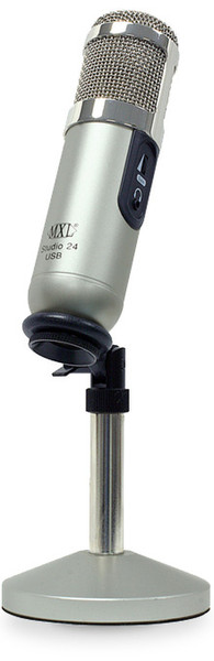 Marshall MXL STUDIO 24 USB PC microphone Wired Nickel,Silver microphone