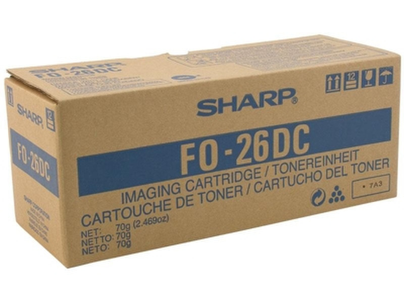 Sharp FO26DC Toner 2000pages Black laser toner & cartridge