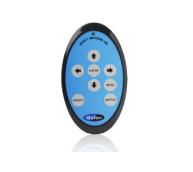 Gefen RMT-8HDS-IR Инфракрасный беспроводной Нажимные кнопки Черный, Синий пульт дистанционного управления