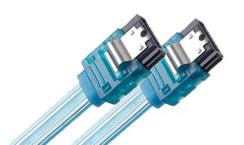 Link Depot 1.5ft SATA II U 0.5m SATA SATA Blue SATA cable