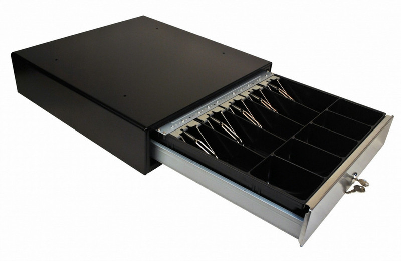 M-S Cash Drawer SP-103N-B Black cash box tray