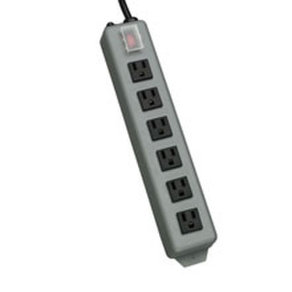 Tripp Lite UL24CB-15 6AC outlet(s) 120V 4.572m Black,Grey surge protector