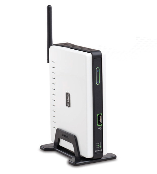 D-Link DSM-510 5.1 Wi-Fi White digital media player