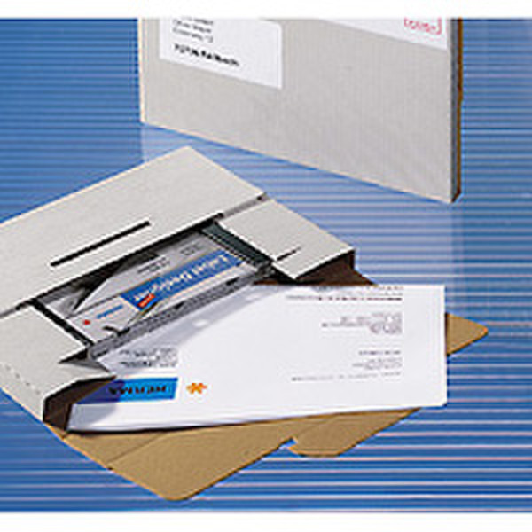 HERMA CD PostPack mailing box A5 for CD in Jewel Case 25 pcs. White