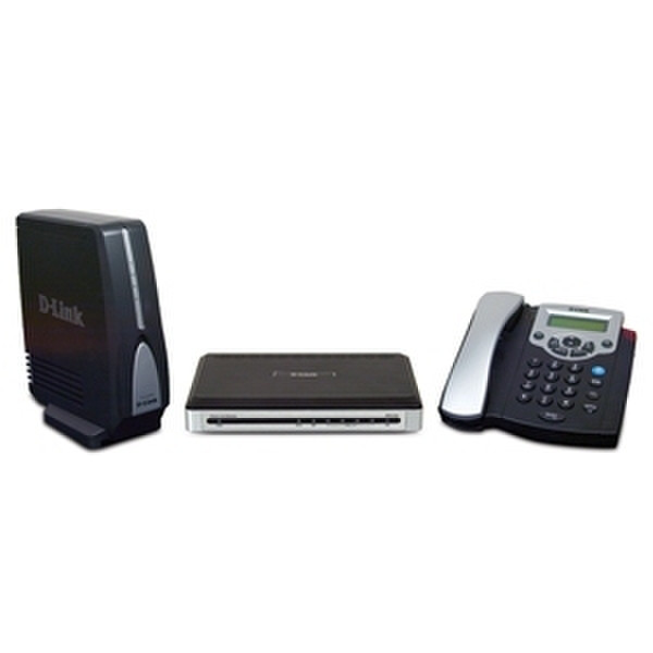 D-Link VoiceCenter Black,Silver answering machine