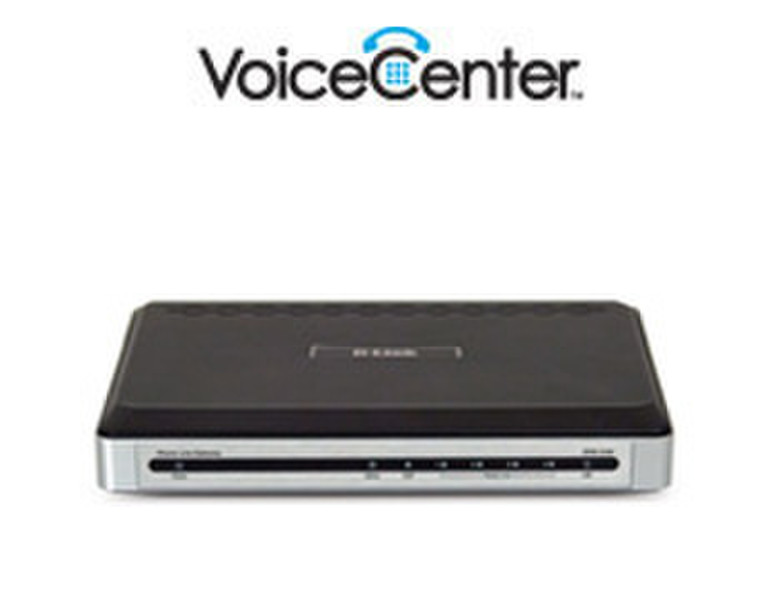 D-Link VoiceCenter Black,Silver answering machine
