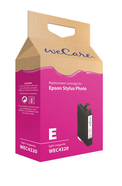 Wecare WEC4320 Светло-малиновый струйный картридж