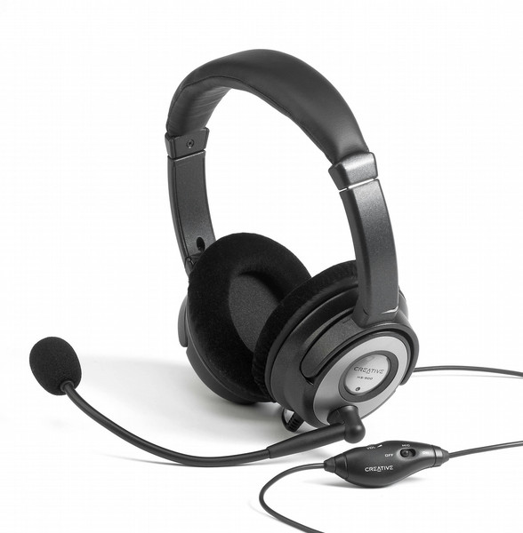 Creative Labs HS-900 Binaural Schwarz Headset