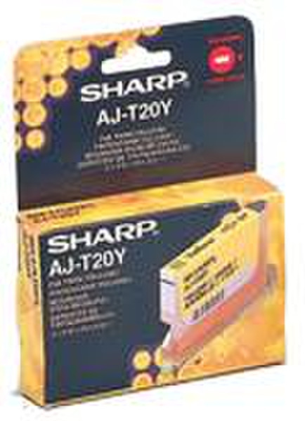 Sharp Inktcartridge AJT20Y Yellow Желтый струйный картридж