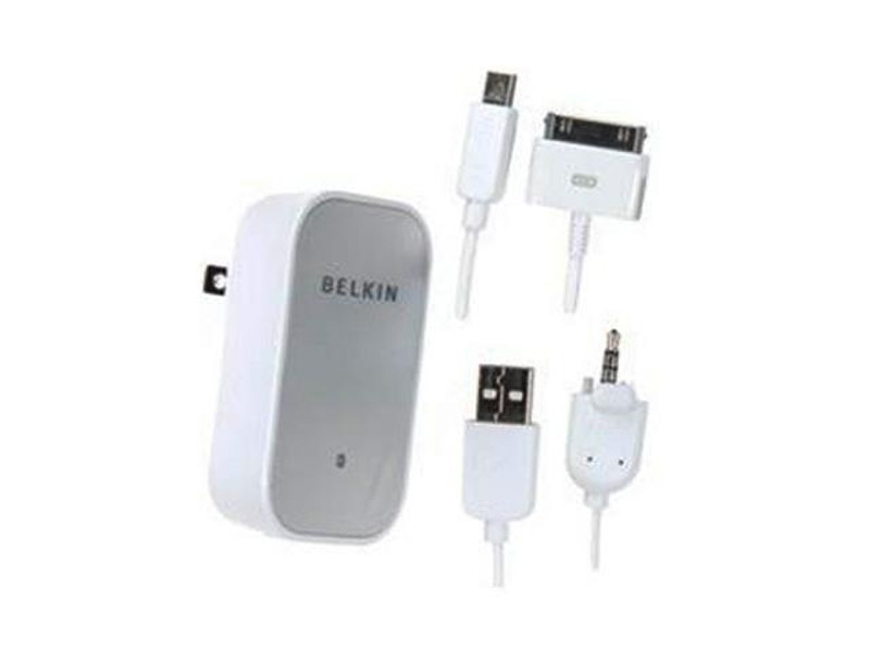 Belkin AC Charging Kit For iPod Белый адаптер питания / инвертор