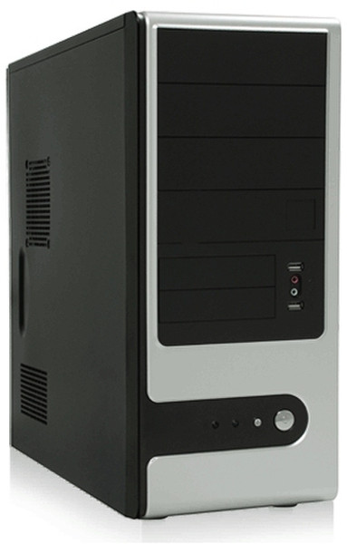 Foxconn TSAA909, 300W Full-Tower 300Вт Черный, Cеребряный системный блок
