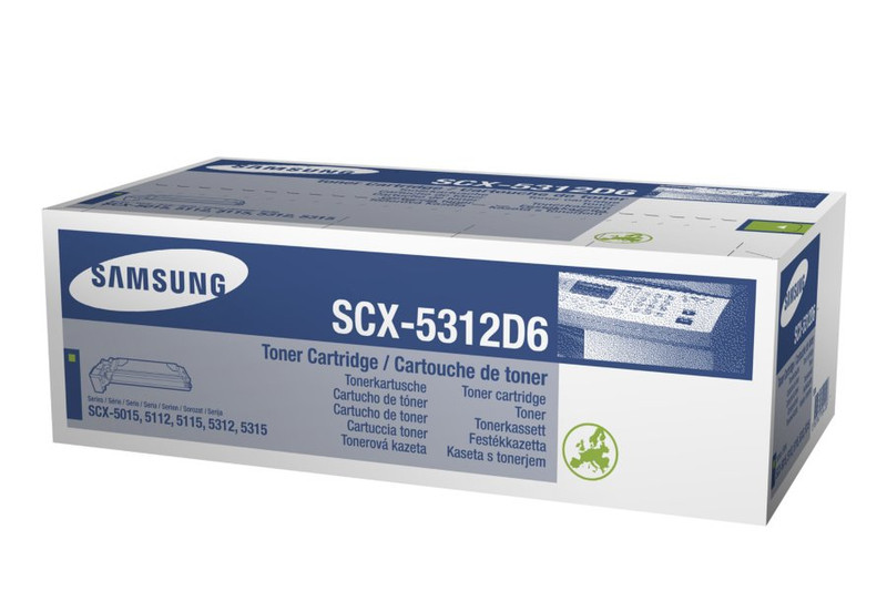Samsung SCX-5312D6 6000страниц Черный тонер и картридж для лазерного принтера