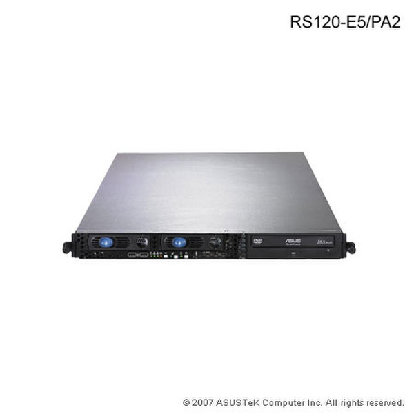 ASUS RS120-E5/PA2 Multi-Core Cost Effective Server 2ГГц E5335 350Вт Стойка (1U) сервер