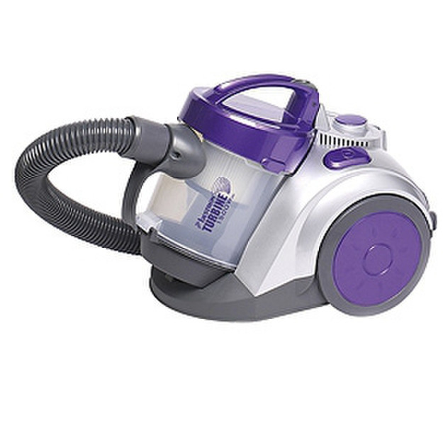 Bestron D1500SP Cylinder vacuum 1.5L 1500W Purple,Silver vacuum