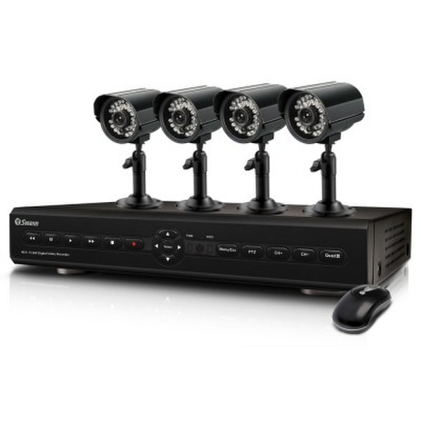 Swann DVR4-2550 Indoor & outdoor Black