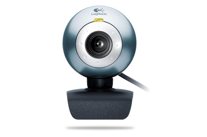 Logitech QuickCam Messenger 640 x 480пикселей USB 2.0 Черный, Cеребряный вебкамера