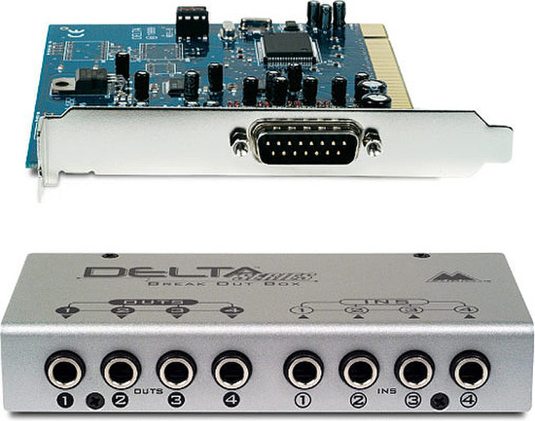 Pinnacle Delta 44 Eingebaut 4.0channels PCI