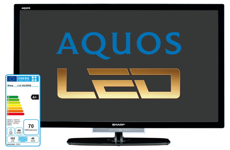 Sharp LC-40LX630E 40Zoll Full HD LED-Fernseher