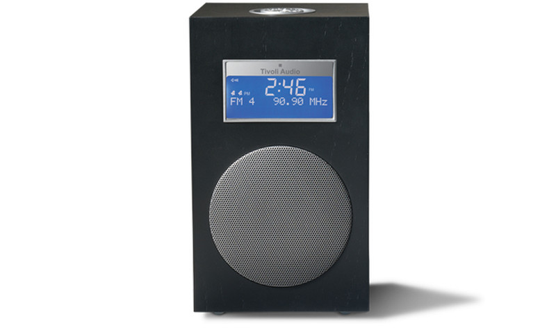 Tivoli Audio Model Ten Часы Цифровой Черный, Cеребряный радиоприемник