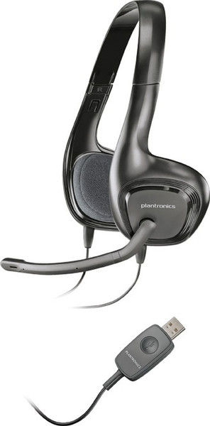 Plantronics Audio 622 USB Binaural Kopfband Schwarz Headset