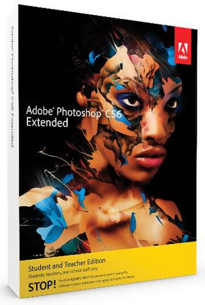 Adobe Photoshop CS6 Extended, 13, Student & Teacher Edition