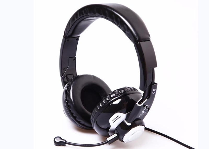 Snopy SN-228 Binaural Head-band Black headset