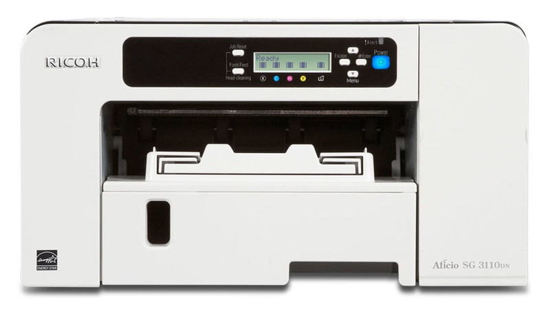 Ricoh Aficio SG 3110DN Цвет 3600 x 1200dpi A4 Черный, Белый струйный принтер