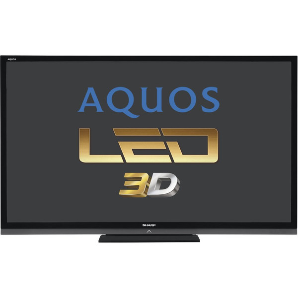 Sharp LC-70LE740E 70Zoll Full HD 3D WLAN Schwarz LED-Fernseher
