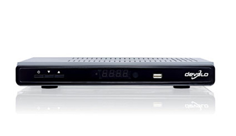Devolo dLAN TV Sat 2400-CI+ Cable Full HD Black TV set-top box