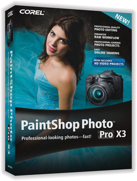 Corel PaintShop Photo Pro X3, DEU