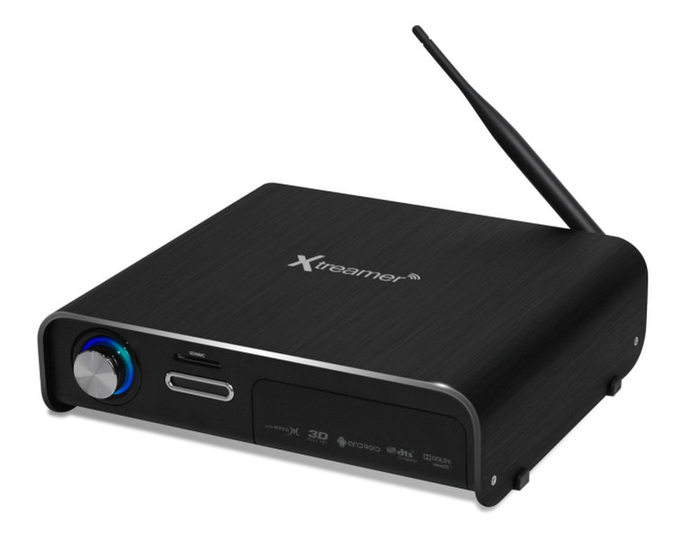 Xtreamer Prodigy 7.1 1920 x 1080pixels Wi-Fi Black digital media player