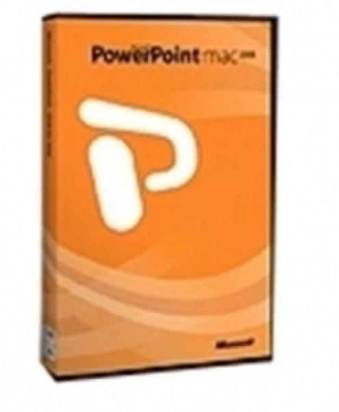 Microsoft PowerPoint:mac 2008