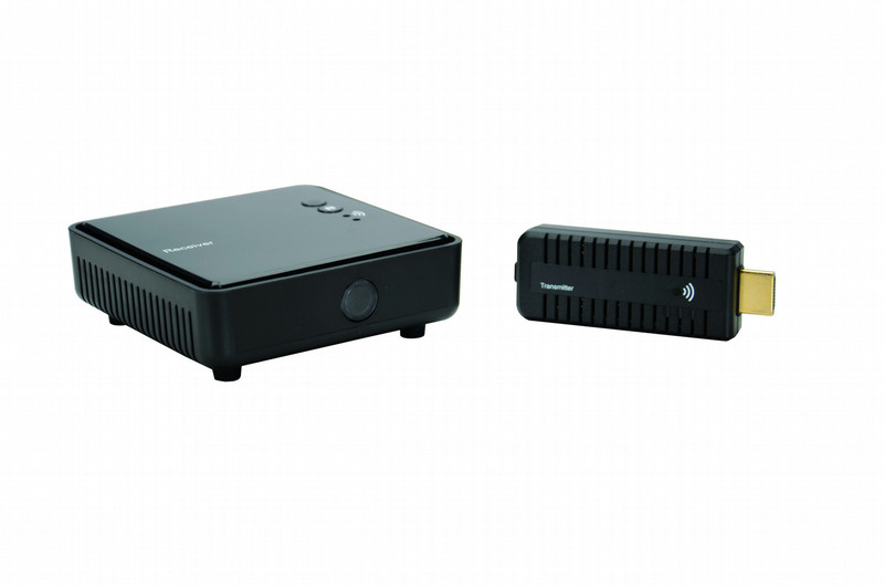 Optoma WHD100 AV transmitter & receiver Черный АВ удлинитель
