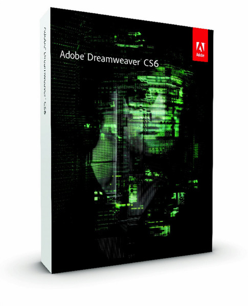 Adobe Dreamweaver CS6 12 Upg, DVD, Win, NL