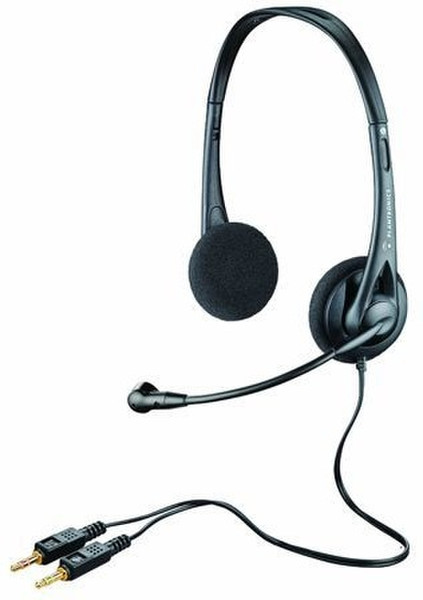 Plantronics Audio 322 Binaural Head-band Black headset