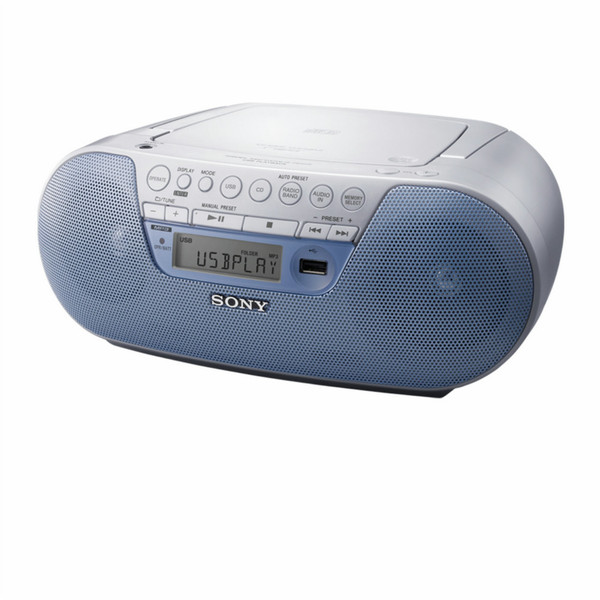 Sony ZS-PS30CPL Portable CD player Blue