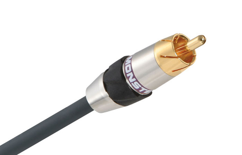 Monster Cable MC 400DCX-2M 2м Черный коаксиальный кабель