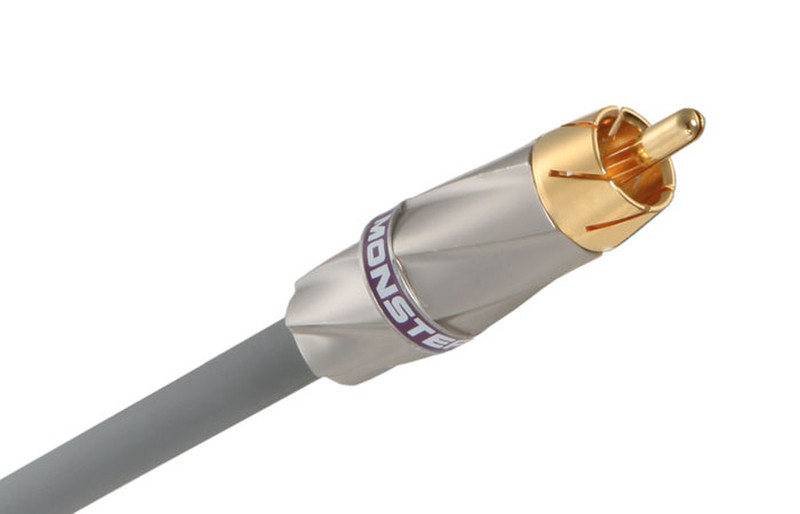 Monster Cable MC 600DCX-1M Audio Cable 1m Grey coaxial cable