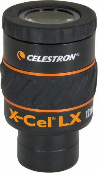 Celestron X-Cel LX 12 mm telescope 16mm Black,Orange eyepiece