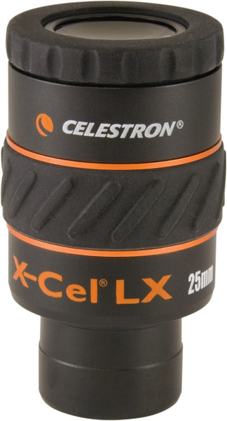 Celestron X-Cel LX 25 mm telescope 16mm Black,Orange eyepiece