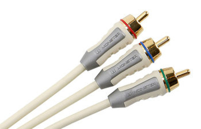 Monster Cable FlatScreen Component Video Cable 2m White component (YPbPr) video cable