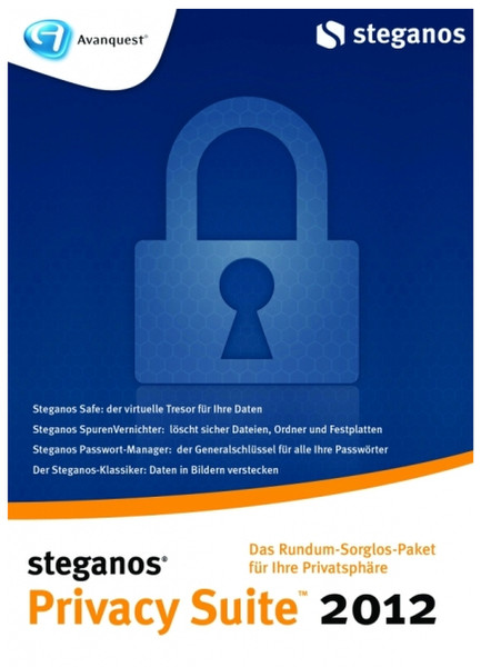 Avanquest Steganos Privacy Suite 2012