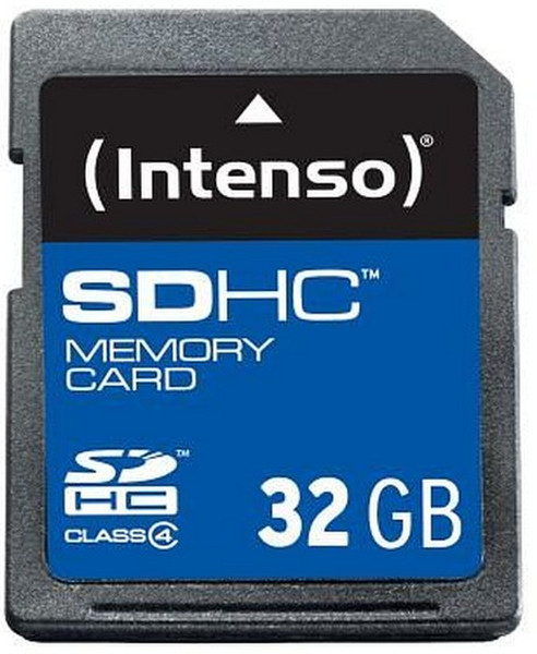 Intenso 32GB SDHC Class 4 32ГБ SDHC Class 4 карта памяти