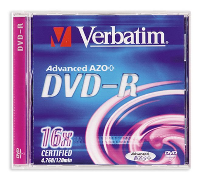 Verbatim DVD-R AZO 4.7GB DVD-R 1pc(s)